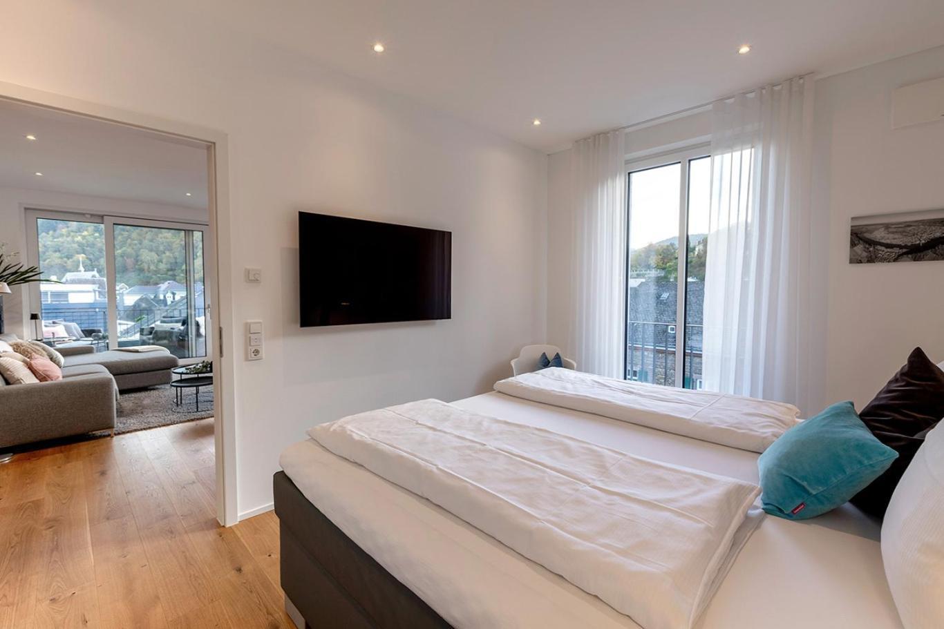 Appartement Neu Moselroyal Luxus 2-4 Pers Design Klima à Traben-Trarbach Extérieur photo